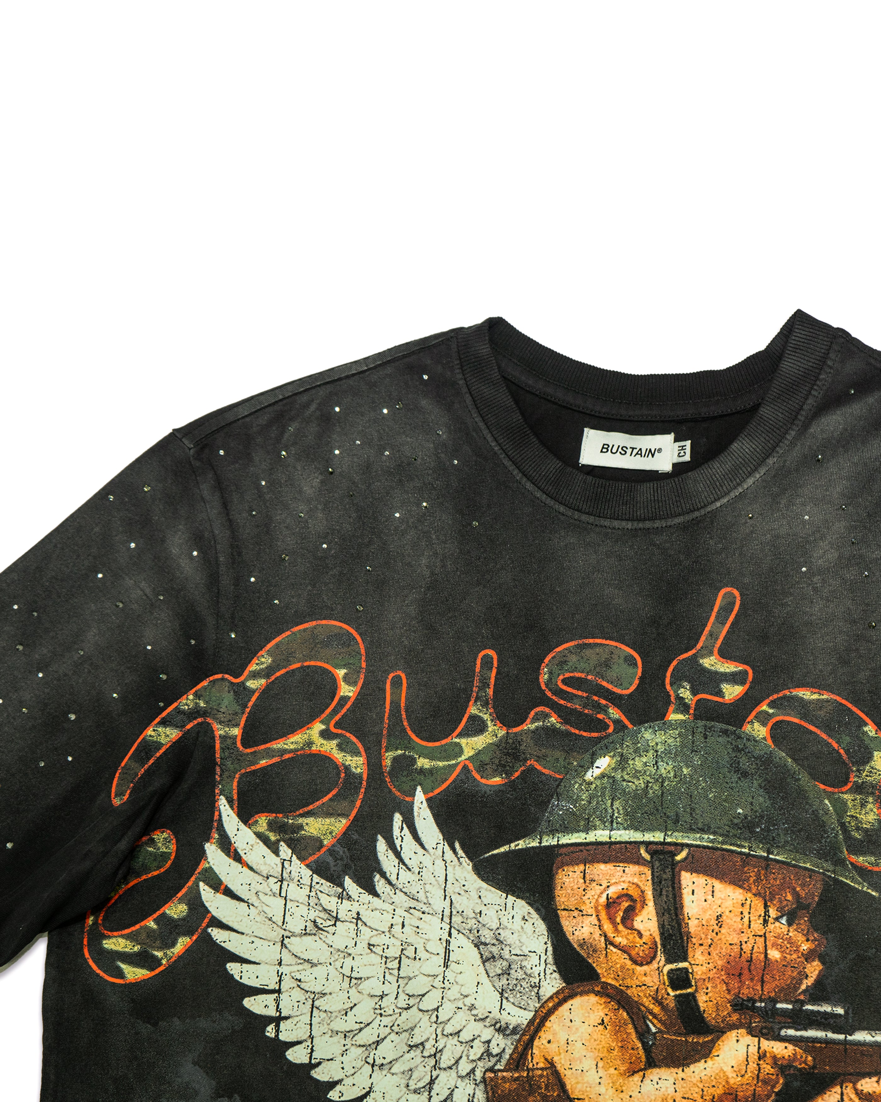 BALAS Y ALAS ACID WASH RELAXED FIT - BUSTAIN CO®