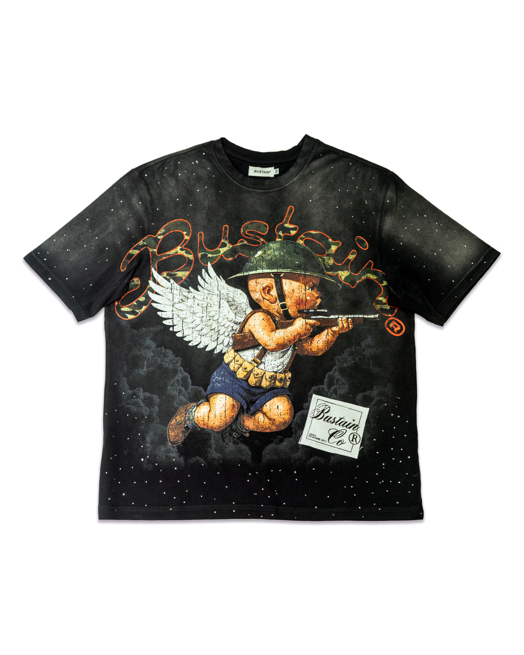 BALAS Y ALAS ACID WASH RELAXED FIT - BUSTAIN CO®