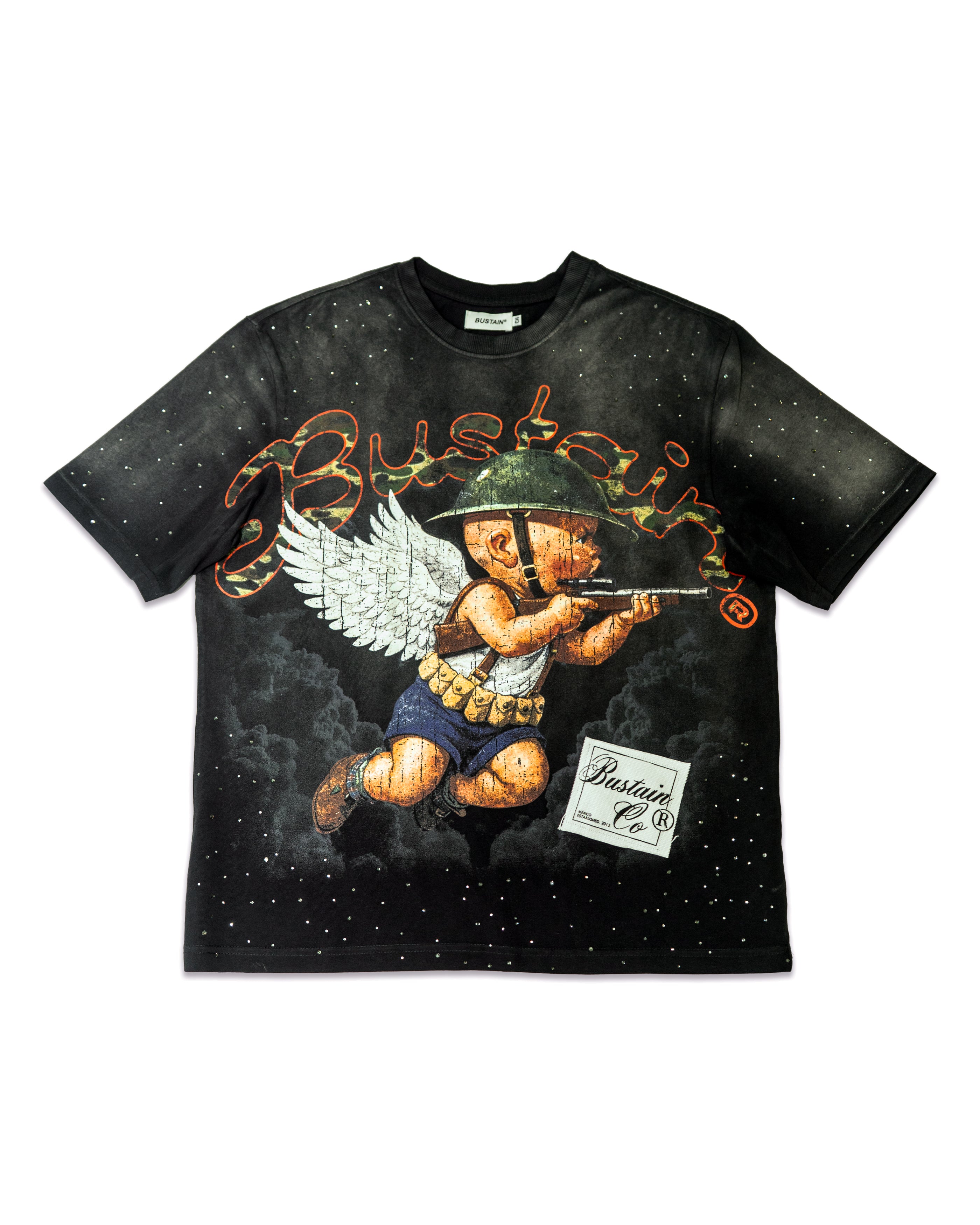 BALAS Y ALAS ACID WASH RELAXED FIT - BUSTAIN CO®