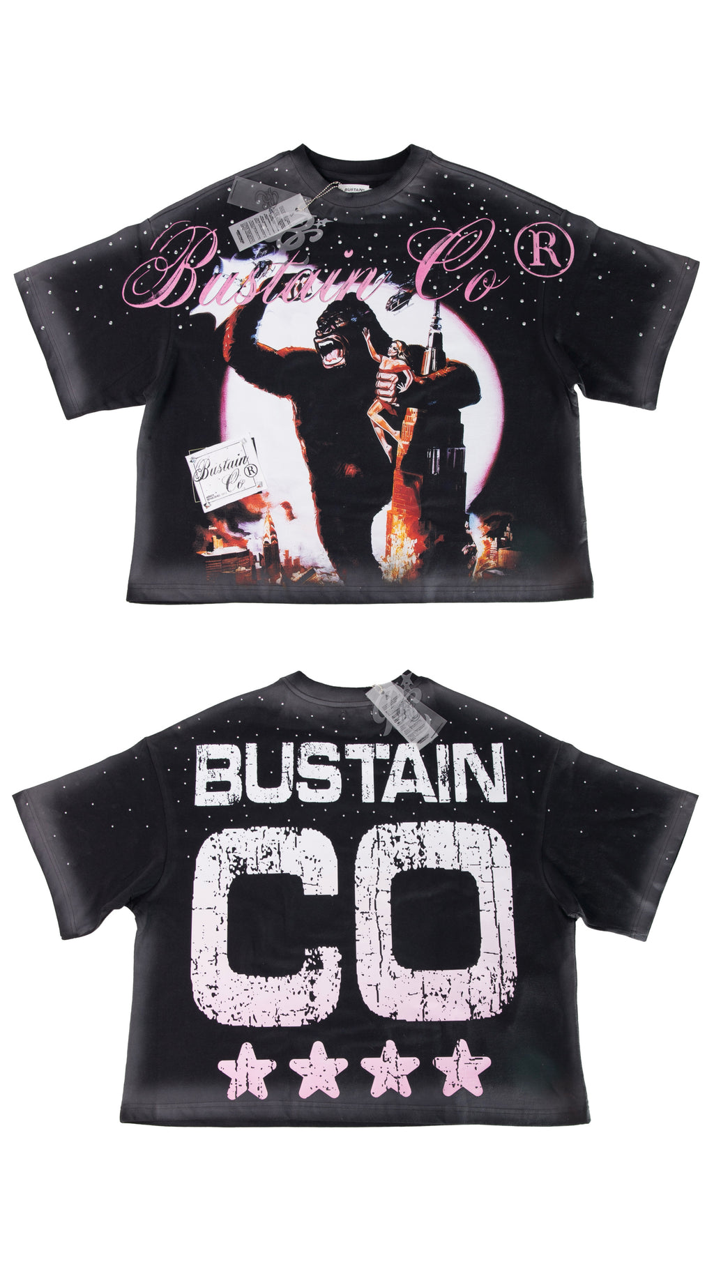 KONG EN LA METROPOLI BOXY FIT - BUSTAIN CO®