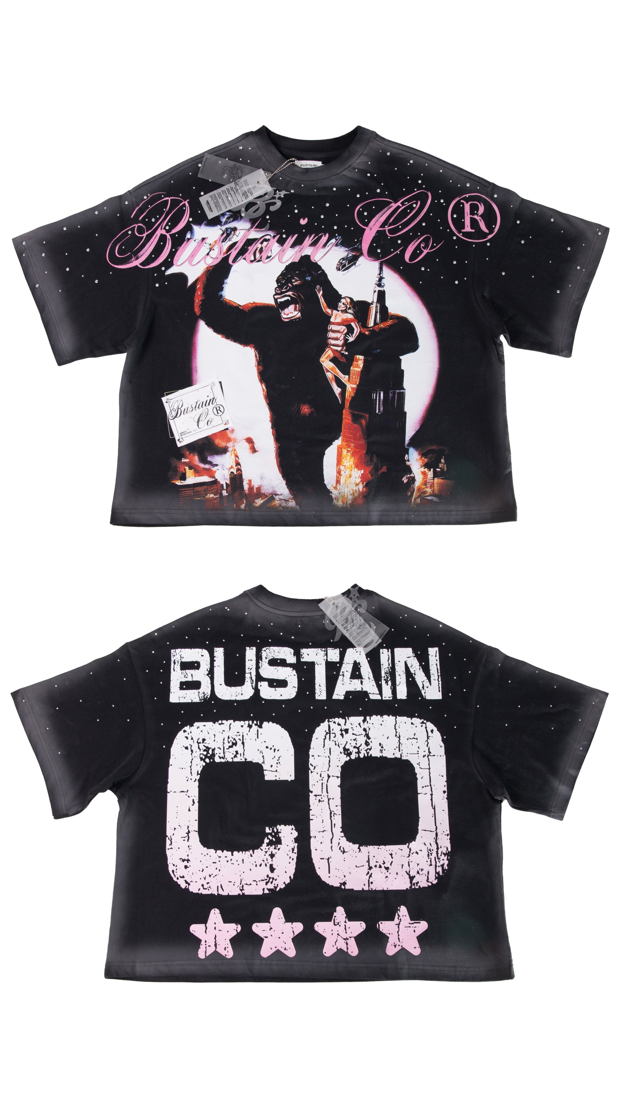 KONG EN LA METROPOLI BOXY FIT - BUSTAIN CO®